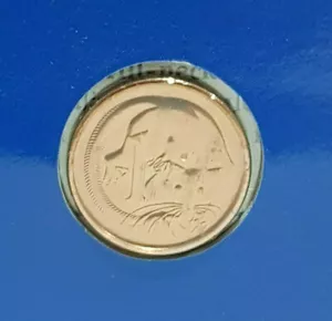 1984 Australian one cent 1c coin - Feathertail Glider Possum - UNC ex mint set - Bild 1 von 2