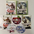 3x Xbox 360 Games NBA Street Homecourt + 2K6 + 2K 12 Basketball Bundle Lot PAL