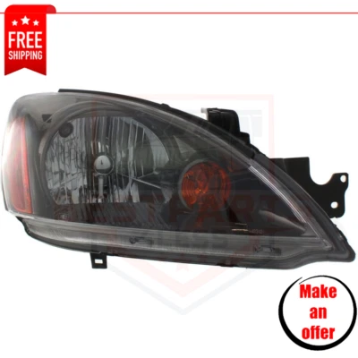 Headlight MN154900 halogen right side for 2004-2007 Mitsubishi Lancer ES Sedan - image 1 of 4