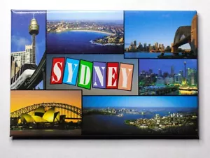 Sydney Australia, Kühlschrankmagnet, Souvenir # MMG1106 - Picture 1 of 4