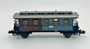 N Fleischmann 2532 Red And Grey Passenger Car No Box - Picture 1 of 7