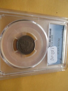 1908-S INDAIN CENT PCGS VF25 - Picture 1 of 5