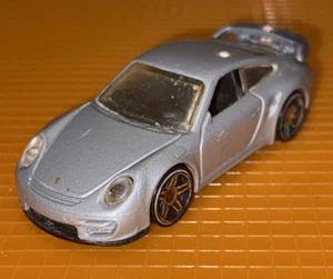Vintage Hot Wheels 2010 Porsche 911 GT2 Silber Selten Original Alt Auto Kostenloser Versand - Bild 1 von 7