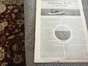 Romer Grey- 3 Articles written for Magazines about Fishing - Picture 1 of 3