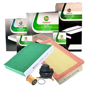 Castrol Kit Tagliando 4 Filtri Ford Fiesta V 1.4 TDCi - Imagen 1 de 6
