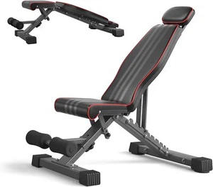 300 kg Klappbare Hantelbank Multifunktion Trainingsbank Fitness Bauchtrainer DHL - Bild 1 von 10