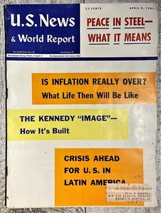US News & World Report Magazine - April 9, 1962 - Bild 1 von 2