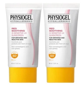 Physiogel Red Soothing AI Sensitive UV Sunscreen | 40ml x 2 | SPF50+ PA+++ | Für - Bild 1 von 1