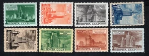 USSR 1950 stamps Zagor#1489-96 MNH CV=620$ - Picture 1 of 2