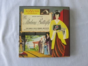 RCA Victor Records Highlights From Puccini's Madam Butterfly, 45 RPM - Imagen 1 de 7