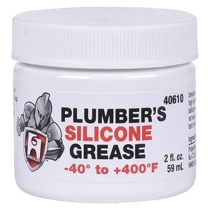 Hercules Plumber's Silicone Grease,Jar,2oz 40610 Hercules 40610 2 oz. - Imagen 1 de 1