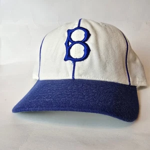 Vintage Brooklyn Dodgers Fitted Roman Pro Hat Cap 7 3/8 MLB Baseball. Small Hole - Picture 1 of 18