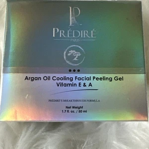 Predire Paris Argan Oil Facial Peeling Gel Vitamins E & A 1.7 FL OZ, NEW Sealed - Picture 1 of 5