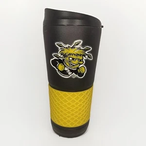 New Wichita State Shockers Travel Coffee Cup Stainless Steel Insulated Tumbler - Picture 1 of 6