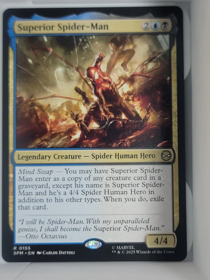 MTG Superior Spider-Man 155 Rare Marvel Spider-Man - Image 1 of 1