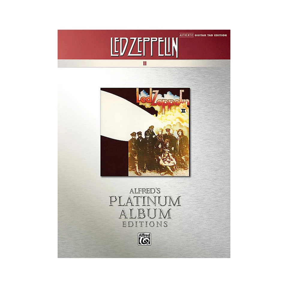 Alfred LED Zeppelin II Guitar Tab Platinum Edition Book