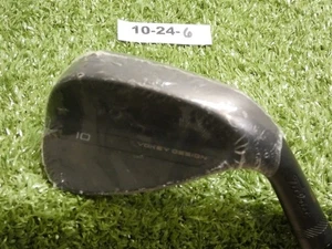 Titleist Vokey SM10 Jet Black 46* 10* Pitching Wedge F Grind DG Steel New - Picture 1 of 5
