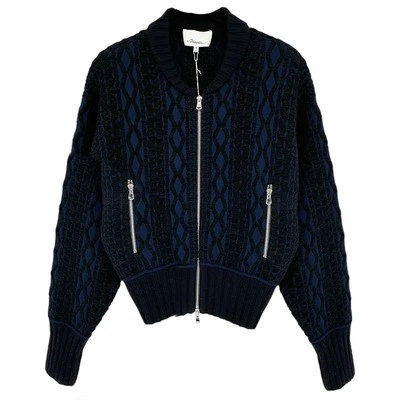 3.1 PHILLIP LIM Tejido Simulado Cable Bombardero M Foto 1 de 4