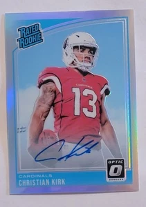2018 Panini Donruss Optic Football Christian Kirk #163 Rookie Holo Auto /99 - Picture 1 of 2