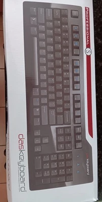 Das Keyboard Professional S DASK3MKPROCLI Wired Keyboard NIB - Image 1 of 4