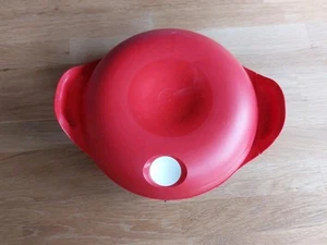 Tupperware - Micro Fix 0,7L 700 ml) -Mikrowellengeschirr - Dose - Rot - Bild 1 von 3