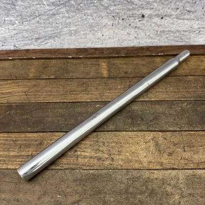 Tija de sillín de bicicleta Schwinn Stingray cromada 20,96 mm 21 acero vintage 14" Foto 1 de 4