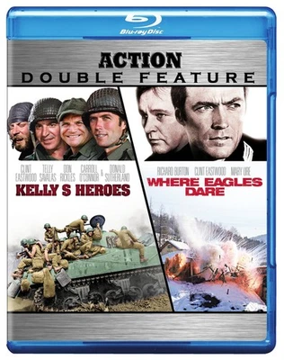 Kelly's Heroes / Where Eagles Dare (Action Double Feature) (Blu-ray) (US IMPORT) - Image 1 of 3