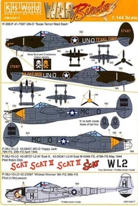 Bausätze World Decals 1/144 Lockheed P-38 Lightning Fighter - Bild 1 von 5