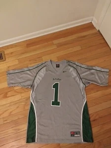 Michigan State Spartans NCAA Vintage Nike Team Silver Men's Football Jersey L - Picture 1 of 6