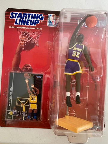 LOS ANGELES LAKERS MAGIC JOHNSON NBA BASKETBALL STARTING LINEUP 1998 EDITION Cover