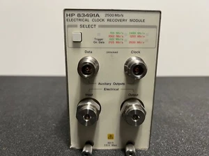 HP / AGILENT / Keysight 83491A modulo plug-in recupero orologio elettrico - Foto 1 di 3