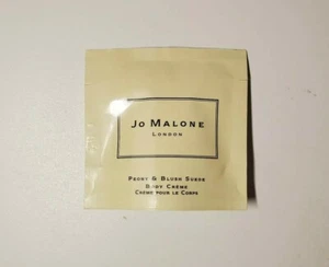 NUOVO Jo Malone London Peony & Blush crema corpo scamosciata, pacchetto campione 0,24 fl oz 7 ml - Foto 1 di 2