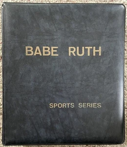 BABE RUTH "FIRST DAY COVERS”- Z SILK CACHETS-1983 SET OF 50 IN ORIGINAL BINDER - Picture 1 of 8