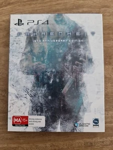Fahrenheit - 15th Anniversary Edition - PS4 - Vgc - Mint Disc! - Imagen 1 de 6