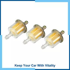 Universal Pack (3) Fits 3/8" Gas Inline Fuel Filters - Bild 1 von 6