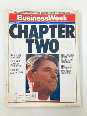 VTG Business Week Magazine November 19 1984 Ronald Reagan Chapter Two - Image 1 of 4