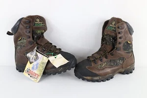 Botas de camuflaje Deadstock Vintage Y2K Rocky para hombre 10,5 W 800 Thinsulate Goretex - Imagen 1 de 16