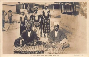 Sierra Leone - Natives musicians - Balangeh i.e. Balafon players - REAL PHOTO - - Picture 1 of 2