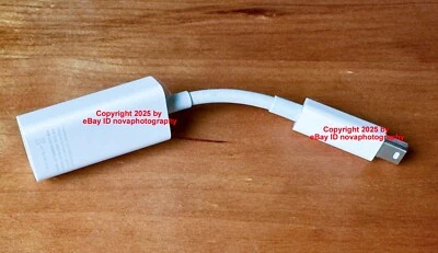 USED Apple Thunderbolt 2 to FireWire 800 1394B Adapter A1463 with iLink Cable - Image 1 of 4