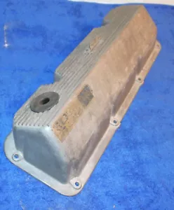 1970 1971 Boss Mustang Cougar ORIGINAL BOSS 302 351 FINNED ALUMINUM VALVE COVER - Picture 1 of 8