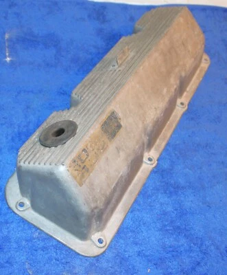 1970 1971 Boss Mustang Cougar ORIGINAL BOSS 302 351 FINNED ALUMINUM VALVE COVER - Image 1 of 4