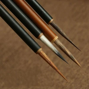 Ein Set 4 Stck. Chinesische Wassertinte vier verschiedene Arten von Haarbürste Kalligraphie - Bild 1 von 6