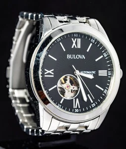 Bulova Ref. 96A158 Open Heart Men's Automatic Watch -- Working, Ø42mm Case - Picture 1 of 13