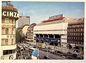 AK, Berlin-Kurfürstendamm-Kaufhaus Wertheim, ca. 70er Jahre, Neu - Bild 1 von 2