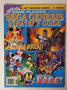 GAME PLAYER'S SEGA GENESIS Strategy Guide (Nov 1991) Streets of Rage - Imagen 1 de 5