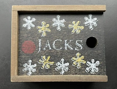 Melissa & Doug Past Tyme Classics JACKS juego de calidad de reliquia Foto 1 de 4