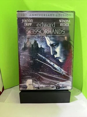 Edward Scissorhands  DVD 10th Anniversary Edition NEW Widescreen Johnny Depp - Image 1 of 3