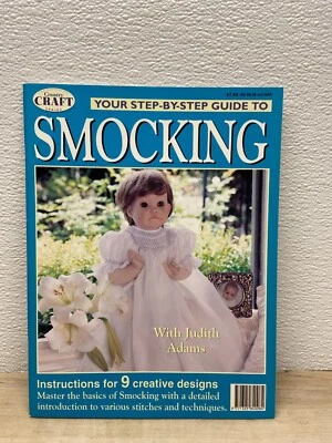 Smocking Craft Magazine 1995 Pattern Sheet Attached - Image 1 of 4