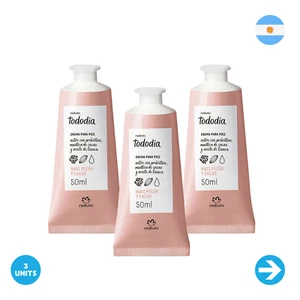 Natura Hidratante de pies Nuez Pecan y Cacao 50ml x 3 unidades - Picture 1 of 1