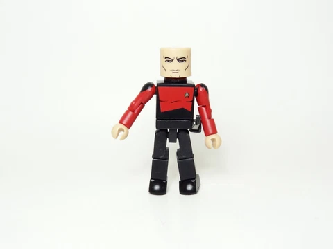 Star Trek Minimates Series 4 Captain Picard Cover